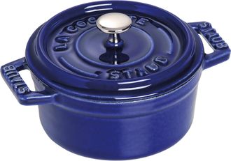 Staub Cast Iron 0.25-qt Mini Round Cocotte