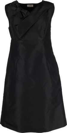 Moschino Silk Dress with Bow - 10s
