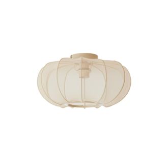 Light & Living Light&living - Plaf&oacute;n - Plumalia - Beige - Textil - Plaf&oacute;n