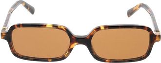 Miu Miu Accessoires, unisex, Bruin, ONE Size, Stijlvolle Zonnebril