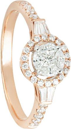 Bespoke 18kt Rose Gold Diamond Engagement Ring