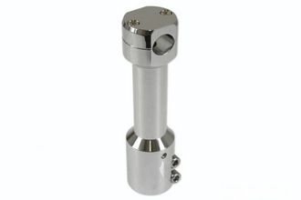 OEM Adaptador/potencia/soporte De Manillar Downhill Str8, Cromado, Mbk Nitro/yamaha Aerox