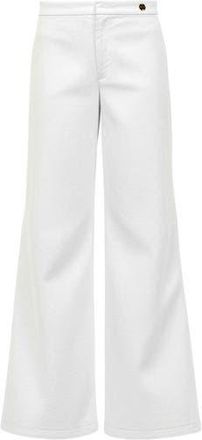 C&acirc;llas Milano Jane High waist flare pant jeans twill in White at Nordstrom, Size 14 It