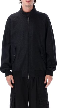 Baracuta Melton G9 High Collar Black Bomber Jacket