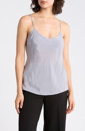 AG - Adriano Goldschmied Scarlet Matte Satin Camisole in Flowing Breeze at Nordstrom Rack, Size X-Small