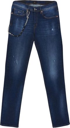 Sartoria Tramarossa 1980 Slim Jeans - Heren - Slim Fit Jeans - Blauw - W34 - Katoen - Jeans