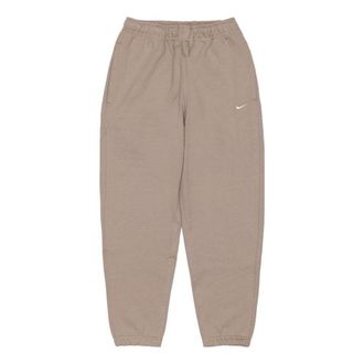 Nike (WMNS) NikeLab Solo Swoosh Fleece Sweatpants Asia Sizing Malt DA0330-245