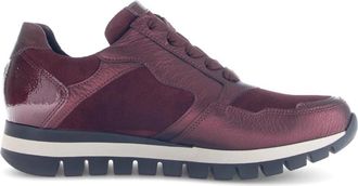 Gabor Sneaker Low - Dames - Sneakers - Paars - 42 EU - Su&egrave;de - Schoenen
