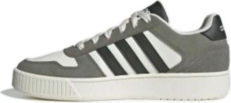 adidas D-Pad Classic BasketBall Shoes Grey Black White JI2548