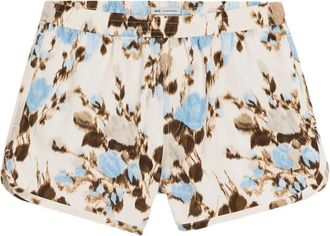 Ami Plain swim shorts - men - Polyester - M - Neutrals