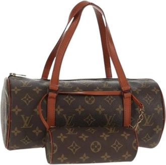 Louis Vuitton Pre-owned Handbags, female, Brown, Size: ONE SIZE Pre-owned Vintage Canvas Handbag