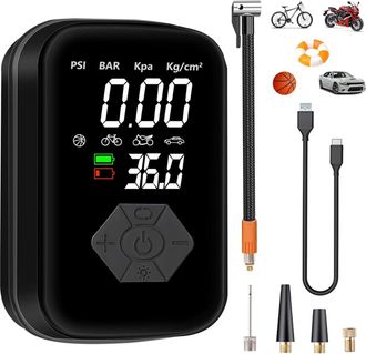 OEM Compresor De Aire Port&aacute;til, Inflador De Neum&aacute;ticos Inal&aacute;mbrico, Mini Compresor Para Coche De 150 Psi, Bomba De Aire El&eacute;ctrica Apta Para Coches, Motoci