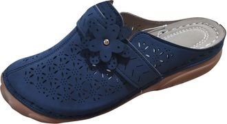 Generic Closed Toe Sandals For Women Breathable Outdoor Sports Sandals Solid Color Walking Sandal Arch Support Sandal Casual Slip On Shoes Flower Adorned Shoe