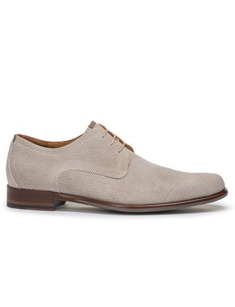 Floris Van Bommel Suede Floris van Bommel veterschoenen leer geprint