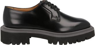 Ferragamo Flicker Leather Dress Shoes