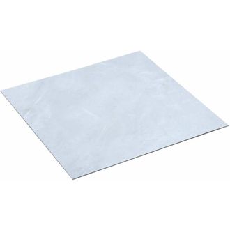 vidaXL vidaXL Tavole per Pavimenti 55 pcs Bianco 5,11 m&sup2; PVC
