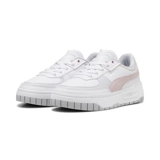Puma Sneaker PUMA CALI DREAM QUEEN OF <3S WNS, Damen, Gr. 37,5, weiss (puma wei&szlig;, silber mist), Synthetik, mehrfarbig, Schuhe Sneaker