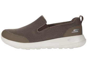 Skechers Mens Go Max Clinched-Athletic Mesh Double Gore Slip on Walking Shoe, Khaki, Numeric_13