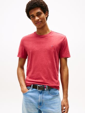 Tommy Jeans TJM XSLIM JASPE HTR TEE EXT Mit Rundhalsausschnitt