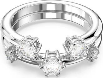 Swarovski Constella Ringen - Dames - Ringen - Grijs - 58 MM - Accessoires