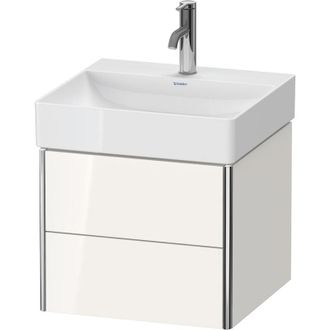 Duravit Xsquare Mueble De Ba&ntilde;o De Pared 48,4x46,0 Cm, 2 Cajones, - Duravit