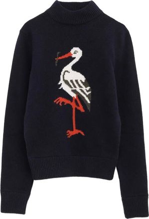Duran Lantink Heron sweater - women - Merino/Virgin Wool/Cashmere - S - Black