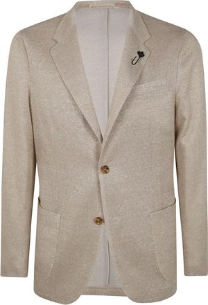 Lardini Heren, Jassen, Beige, Maat: XL