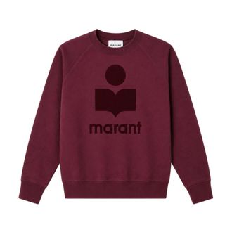 Isabel Marant Hoodies & sweatvesten, Dames, Rood, M, Katoen, Millyny Sweatshirt