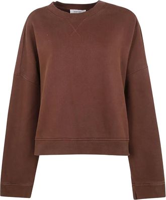 Entire studios long-sleeve cotton sweatshirt - Brown