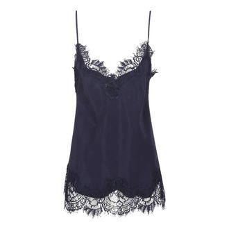Gold Hawk Top - Dames - Tops zonder mouwen - Blauw - XS - Katoen - Tops