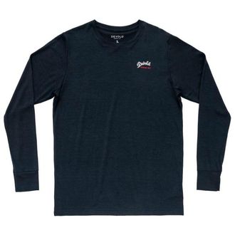 Devold Classic Script L/S Merinoshirt f&uuml;r Herren | blau