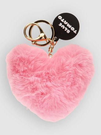 Blue Tomato Heart Bag Charm roze