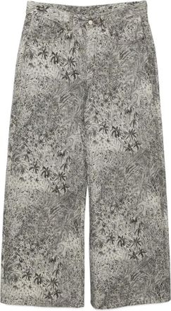 JNBY Jeans con stampa grafica - Grigio