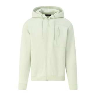 Peuterey Zip-throughs, male, Green, Size: XL Parker 03 Sweat Zip