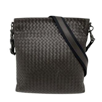 Bottega Veneta Pre-owned Cross Body Bags, unisex, Brown, Size: ONE SIZE Pre-owned Intrecciato Shoulder Bag