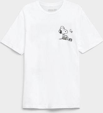 Le 31 Mens Peanuts Beats Bars T-shirt