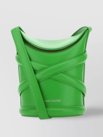 Alexander McQueen the curve leather shoulder bag