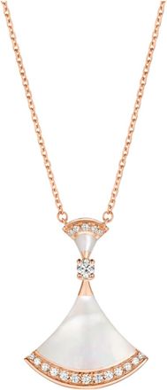 Bulgari Rose Gold/Nacre Divas Dream Necklace