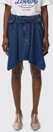 Loewe Gonna asimmetrica di jeans Loewe