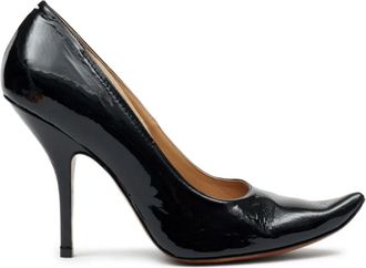 Maison Margiela 100 mm leren pumps - Zwart