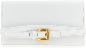 Balmain White Shuffle Crossbody Bag