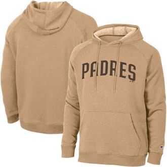 Champion Mens Champion Brown San Diego Padres Triumph Tri-Blend Raglan Hoodie at Nordstrom, Size Xx-Large