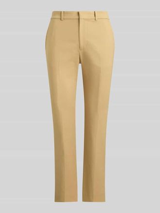 Lauren Ralph Lauren Regular Fit Chino aus Baumwoll-Mix Modell ABRIANNA in Beige, Gr&ouml;&szlig;e 36