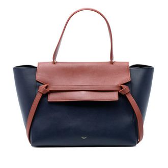 Celine Pre-owned Celine Mini Bicolor Smooth Calfskin Belt Bag Ladies QEC4IAOUGI7O4N2T