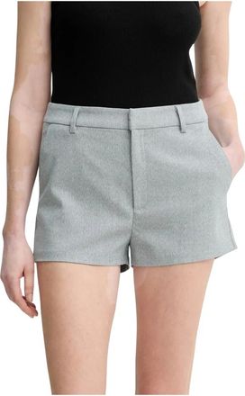 Gestuz Korte Broeken, Dames, Grijs, M, Polyester, Paulia Shorts