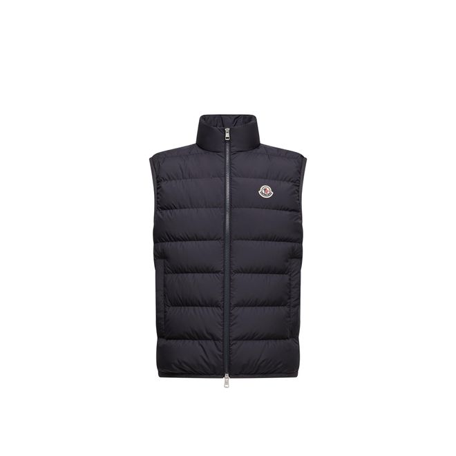 Moncler Contrin Down Vest, Men, Blue, Size: 1