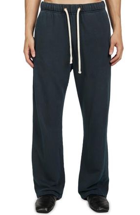 Les Tien French Terry Classic Pant in Faded Black at Nordstrom, Size Xx-Large
