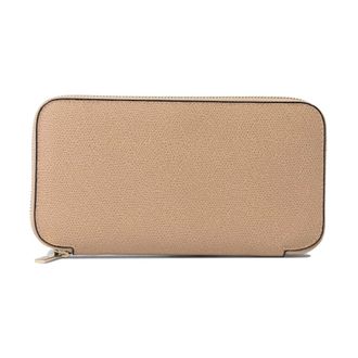 Valextra Wallets & Cardholders, female, Beige, Size: ONE SIZE Elegant Zippered Wallet Beige