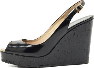 Jimmy Choo London Sandali con cinturino posteriore - Nero