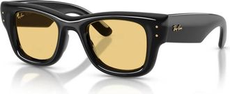 Ray-Ban Wayfarer Puffer - Heren - Zonnebrillen - Zwart - ONE Size - Nylon - Accessoires